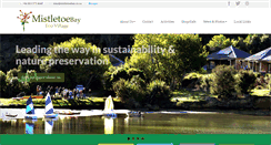 Desktop Screenshot of mistletoebay.co.nz
